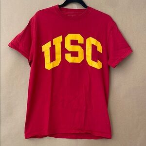 Heritage Red and Yellow USC Short Sleeve Tee